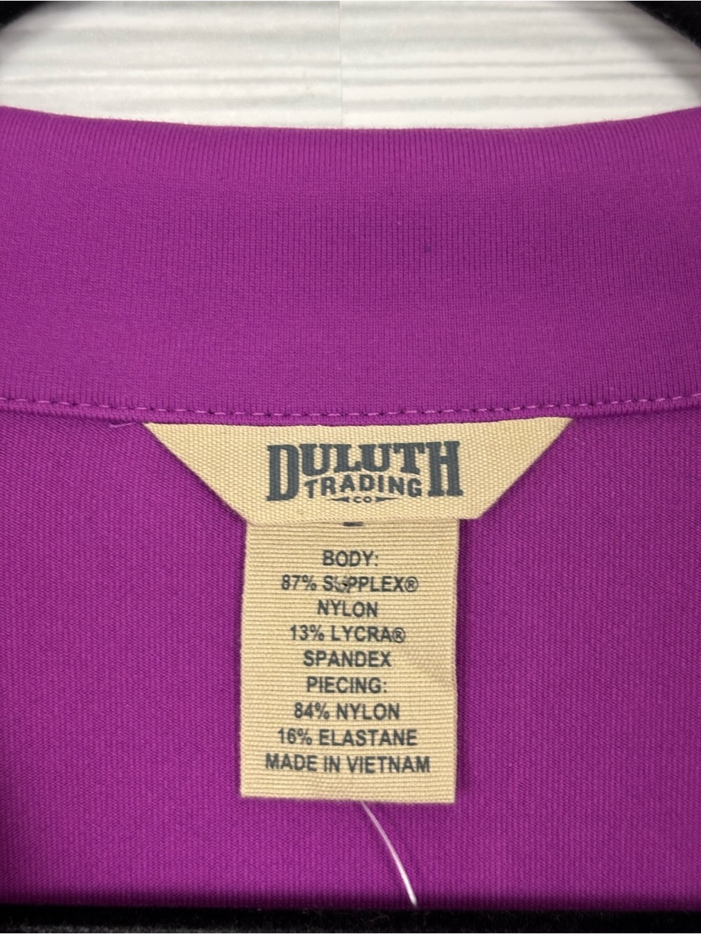 Duluth Trading Co. Purple Avant Garden jacket size large NWT - Picture 5 of 10